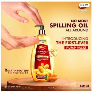 ดาบูร์ อัลมอนด์ แฮร์ ออยล์ ซุปเปอร์ เซเวอร์ แพ็ค 650 มล. - Product Image 3