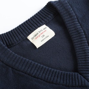 เสื้อคลุมโปโลเด็กผู้หญิงผู้ชาย ลายสก็อต แขนพอง ผ้าฝ้าย 100% สไตล์วินเทจ ถักมือ สำหรับเด็กโต ฤดูใบไม้ร่วง - Product Image 4