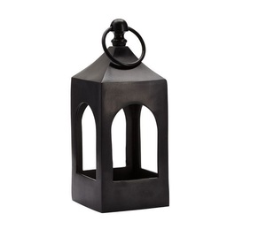 Handmade Unique Selling Metal & Glass <b>Lantern</b> With Matt <b>Black</b> Finish Metal Candle <b>Lanterns</b> for Outdoor & Home Decor Customized - Product Image 1