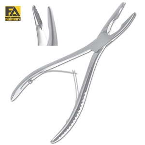 Pinza Quirúrgica Curva de Acero Inoxidable 2026, Instrumento Manual Clase I con Certificación CE, Personalizable con su Propio Logotipo - Product Image 1