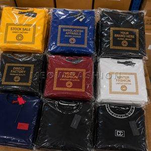 เสื้อสเวตเชิ้ตโอเวอร์ไซส์ผ้าฝ้ายพิมพ์ลายโลโก้ หลายสี หลายขนาด ดีไซน์ทันสมัย เสื้อผ้าฤดูหนาว ลดราคา - Product Image 4
