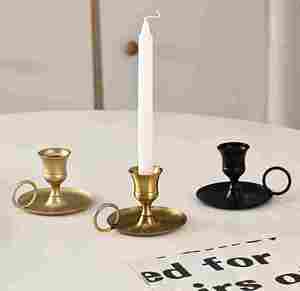 Home Accessories Candlelight Romantic Dinner <b>Candle</b> <b>Holder</b> European Iron Table <b>Candle</b> <b>Holder</b> Ornaments <b>Candle</b> Cup - Product Image 1