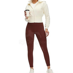 Leggings de Yoga para Mujer de Alta Calidad con Logotipo Personalizado, Cintura Alta, Tejido de Punto, Transpirables y Ecológicos, Nuevo Stock, Precio Razonable - Product Image 2