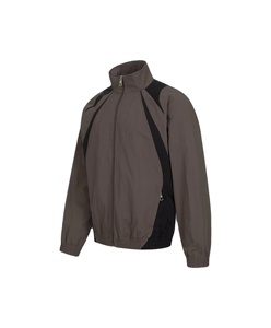 Customized Logo Polyester Winter Windbreaker <b>Jacket</b> Vintage Style High Street Stand Collar Windbreaker <b>Jacket</b> - Product Image 5