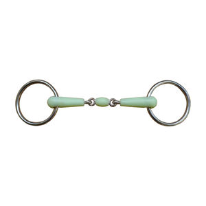 Bocado de acero inoxidable para equitación con boca de cobre, acción suave profesional, servicio OEM, bocados de acero duraderos para equitación - Product Image 1