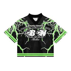 Camiseta Deportiva de Malla para Hombre, Talla Grande, Personalizable, de Secado Rápido, con Diseño en Blanco para Usar en la Playa - Product Image 1