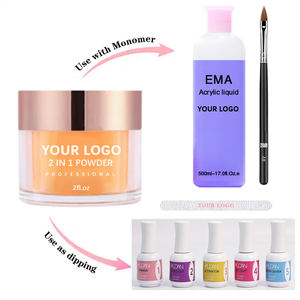 KUDAN <span class=keywords><strong>Kit</strong></span> d'extension d'ongles professionnel transparent en poudre <span class=keywords><strong>acrylique</strong></span> polymère coloré 15g - Product Image 2