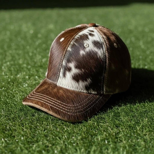 Casquette de baseball unisexe personnalisée à imprimé vache en fausse fourrure, ajustement réglable, style décontracté, utilisable quatre saisons, qualité supérieure, faible MOQ - Product Image 2
