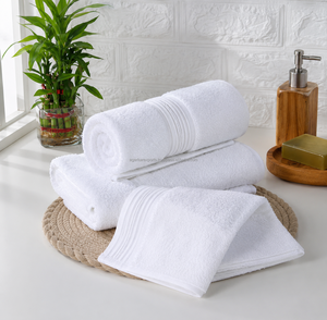 OEM Private Label 300 GSM 100% Cotton Bath Towels Anti-Bacterial Luxury Hotel Spa Towels Wholesale Manufacturer - Product Image 1