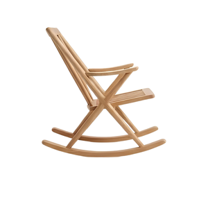 Modern Durable Solid Teak <b>Wood</b> Laser Printed Outdoor <b>Rocking</b> <b>Chair</b> Garden Patio Lounge <b>Chair</b> Relaxation Furniture Porch Seating - Product Image 4