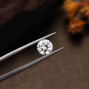 Diamantes Sueltos Cultivados en Laboratorio, Corte Brillante Redondo, de 1 a 3 Quilates, Color D, VS1, para Fabricación de Joyería y Pendientes, Venta al Por Mayor - Product Image 5