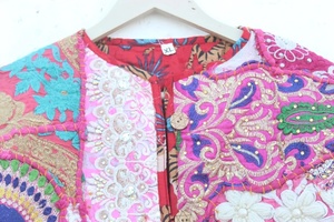 Indian Women Coat Bohemian Traditional Boho <b>Jacket</b> for Women - Product Image 5