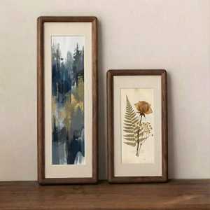 Solid <b>Wood</b> Photo <b>Frame</b> with Elegant Natural Finish - Product Image 6