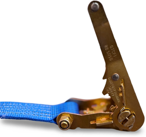 3 Inch <b>Ratchet</b> Tie Down Strap 10T Polyester Cargo Lashing Belt for Vehicle Transport Outdoor Securing - Product Image 1