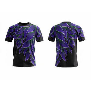 T-shirt de sport personnalisé par sublimation |   Marque MR FOOTBALL |   100% polyester respirant léger et à séchage rapide |   Unisexe Adulte - Product Image 3
