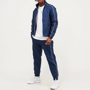 Conjuntos Deportivos de Moda Urbana a Precio Económico, MOQ Bajo, Ropa de Entrenamiento Ajustada, Chaqueta y Pantalones, Ropa Deportiva Informal - Product Image 6