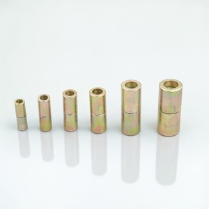 Bisagras de Acero Pulido de 5 Pulgadas (Ø30mm) con Ángulo de Apertura de 180 Grados, Herrajes Contemporáneos para Puertas, Juntas Ajustables de 1mm de Grosor - Product Image 4