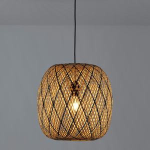 Top Trending Bamboo Rattan Hanging Lamp Natural Woven Ceiling <b>Light</b> For Living Room Decor - Product Image 5