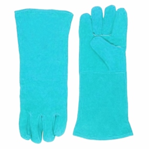 Gants de sécurité en cuir de vachette pleine fleur robustes pour usage industriel, ignifuges pour la soudure, le barbecue, la lutte contre les incendies et la construction - Product Image 3