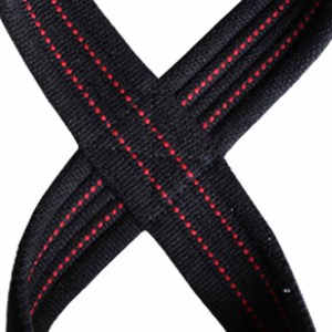 สายรัดข้อมือออกกำลังกายแบบปรับได้ คุณภาพสูง กันลื่น ลายเลขแปด สำหรับฟิตเนส เล่นกีฬา เพาะกาย ทำจากโพลีเอสเตอร์ พร้อมโลโก้สั่งทำได้ - Product Image 5