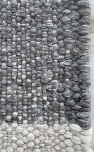 Tapis indien moderne à prix direct fabricant, tissage plat, épais, fait main, durable, antidérapant, en laine, pour usage domestique - Product Image 1