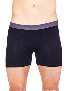 Calzoncillos bóxer elásticos de algodón y elastano para hombre, de talle alto, transpirables, de tela tejida ecológica, diseño antirozaduras, venta al por mayor - Product Image 1