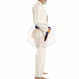 Uniforme de BJJ de Diseño Premium con Logotipo Lavado en el Frente, 100% Algodón, Kimono de Entrenamiento Resistente para Todos los Niveles - Product Image 2