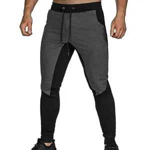 Pantalon long athlétique pour hommes pantalon d'entraînement respirant coupe ajustée pantalon de jogging ample à la mode pour hommes