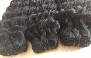 ผมต่อแท้ 100% จากกัมพูชา แบบซุปเปอร์ดับเบิ้ลดรอน ลอนธรรมชาติ เงางามตรงสลวย สีดำ ผมแท้แบบเรมี่ - Product Image 5