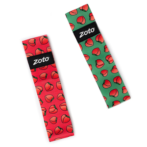ZOTO Customizable Anti Slip Hip Resistance <b>Band</b> Sublimation Print Booty <b>Bands</b> for Fitness <b>Workout</b> Wholesale - Product Image 2