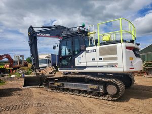 รถขุดไฮโดรมีค HMK 230 LC ขนาด 23 ตัน สำหรับงานหนัก ระบบไฮดรอลิก เหมาะสำหรับงานก่อสร้าง เหมืองแร่ และงานดินดิบ - Product Image 5