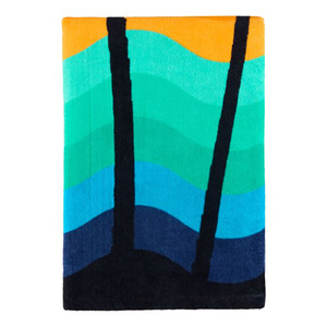 Custom Made High Quality Microfiber Beach Towel Tropical Palm <b>Tree</b> Print Quick Dry Sand Free Travel Towel - Product Image 3