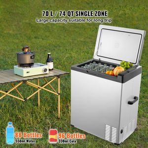 Frigorifero Portatile per Auto 70L Monozona 12/24V DC 10-68F con Intervallo Regolabile 220V 4-68F Modello Freezer Ace - Product Image 2