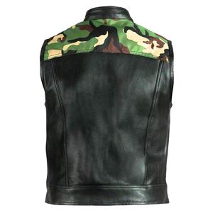 Gilet en cuir pour hommes de haute qualité, équipement de protection durable et élégant pour moto - Product Image 5