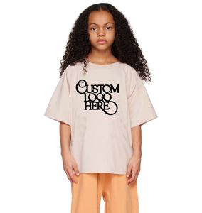 Camiseta de Fibra de Bambú Transpirable y Ecológica de Corte Regular Estilo Rock para Niños, Ropa de Verano Personalizada Baby Muna - Product Image 1