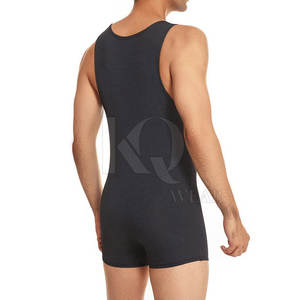 Premium Quality Breathable Knitted <b>Men</b> Wrestling <b>Singlets</b> <b>for</b> Heavy Training Sessions and Gym Practice Matches - Product Image 2