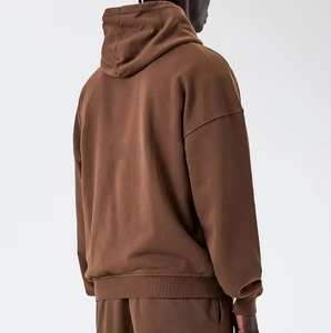 Sweat-shirts en coton mélangé Basicscotton en gros, sweats à capuche de haute qualité, sweats à capuche oversize en polyester unisexe, impression personnalisée de sweats à capuche - Product Image 5