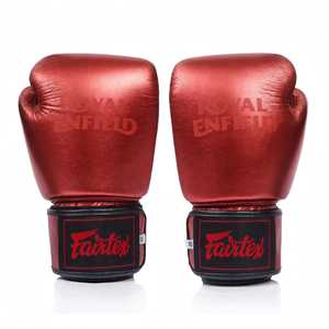 Nouveaux gants de boxe Fairtex, modèle dernier cri, couleur blanche, cuir véritable, légers, imperméables, à lacets, pour entraînement et sparring, MMA, Muay Thai - Product Image 2