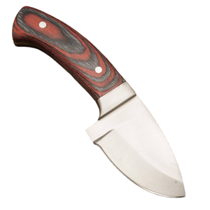 Couteau à lame fixe artisanal en acier inoxydable, pointe en U, avec manche en micarta, pour le camping et la survie, EDC - Product Image 2