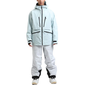 Custom Men’s <b>Ski</b> Suit Waterproof Windproof Insulated Snowboard <b>Ski</b> <b>Jacket</b> and Bib Pants Winter Sportswear OEM ODM Wholesale - Product Image 1
