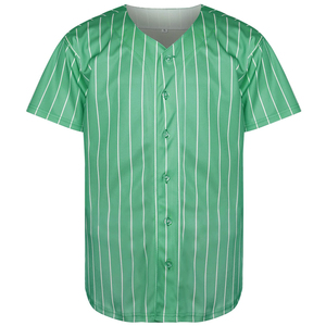 Camiseta de Béisbol para Hombre, Talla Personalizada, Transpirable, Talla Grande, Venta al por Mayor, 100% Poliéster, Sólida, Media Absorción de Humedad, Secado Rápido - Product Image 1