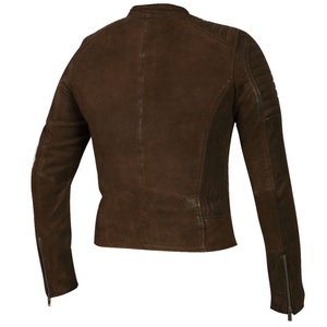 Chaqueta de Cuero para Mujer con Logotipo Personalizado a Precios Razonables, Chaqueta de Cuero para Mujer con Múltiples Bolsillos, Cuello Alto, Diseño Informal Premium - Product Image 1