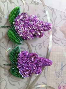 MD HANDICRAFTS Luxury Handmade Customizable Design Unisex Wedding & Engagement Lapel Brooch with Embroidery and Bead Accents - Product Image 1
