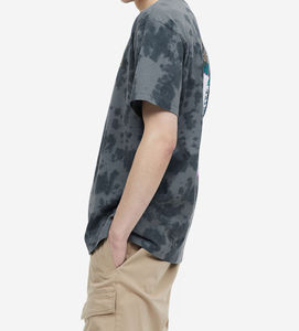 เสื้อยืดโอเวอร์ไซส์พิมพ์ลายผ้าฝ้าย 100% น้ำหนัก 200 กรัม สำหรับผู้ชาย ขายส่ง เสื้อผ้าสตรีทแวร์ ฮิปฮอป วินเทจ แบบเรียบ สำหรับผู้ชาย สั่งทำได้ - Product Image 5