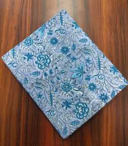 Tela de algodón estampada a mano con bloques de Jaipur, lista para venta al por mayor, proveedor mayorista, exportación, impresión personalizada al por mayor - Product Image 2
