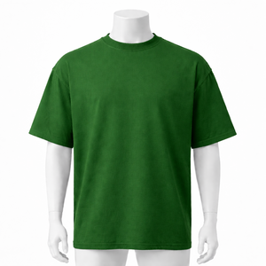 Custom 100% Cotton Plain T Shirt Men Oversized Heavyweight Blank Tee High Quality Streetwear OEM Bulk Wholesale - Product Image 5