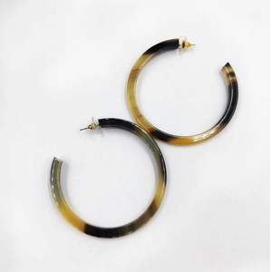 Pendientes de Lujo Hechos a Mano con Cuerno de Búfalo Indio, Joyería Natural con Cuentas, RR ENTERPRISES Modelo RR202515569 para Mujer - Product Image 4