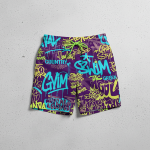 Shorts de bain pour hommes grandes tailles, 100 % polyester, séchage rapide, respirants, écologiques, pour la plage et le surf, été - Product Image 4