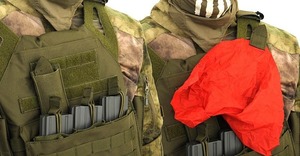 Serviette de paintball personnalisée imprimée, en tissu de coton durable avec sangle réglable et poignée confortable pour l'identification d'équipe - Product Image 3