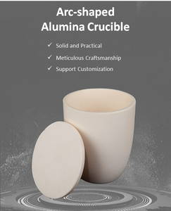 50ml 99 alumine corindon creuset résistant aux produits chimiques haute température laboratoire enseignement industriel céramique fusion conteneur - Product Image 5